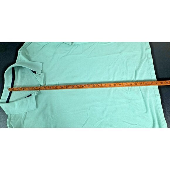 St‎ Johns Bay Heritage Pique Short Sleeve Polo Mens XXL Aqua - Picture 5 of 8